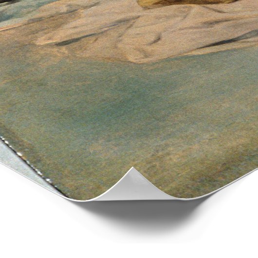 Das letzte Abendessen, 1796-1797 Poster (Ecke)