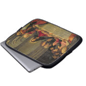 Das letzte Abendessen 2 Laptopschutzhülle (Vorne Knopf)