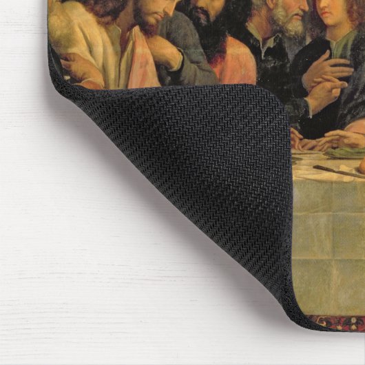 Das letzte Abendessen 2 Mousepad (Ecke)