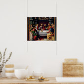 Das letzte Abendessen 2 Poster (Küche)