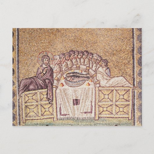Das letzte Abendessen 2 Postkarte (Vorderseite)
