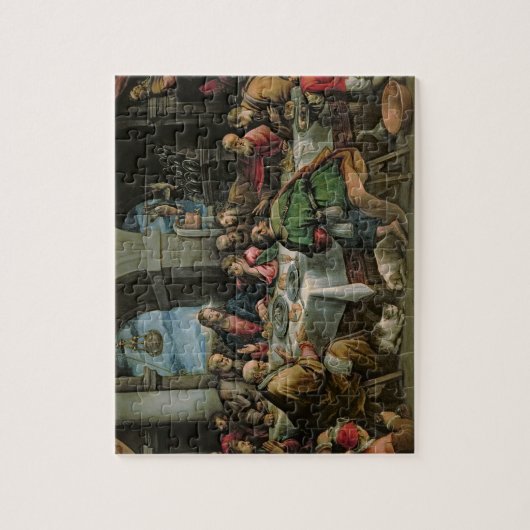 Das letzte Abendessen 3 Puzzle (Vertikal)