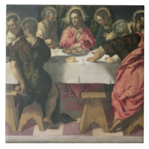 Das letzte Abendessen 4 Fliese