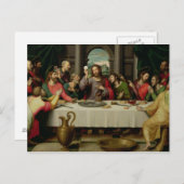 Das letzte Abendessen 5 Postkarte (Vorne/Hinten)