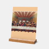 Das letzte Abendessen Acrylschild (Winkel)