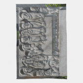 Das letzte Abendessen am Gravestone Handtuch (Vertikal)