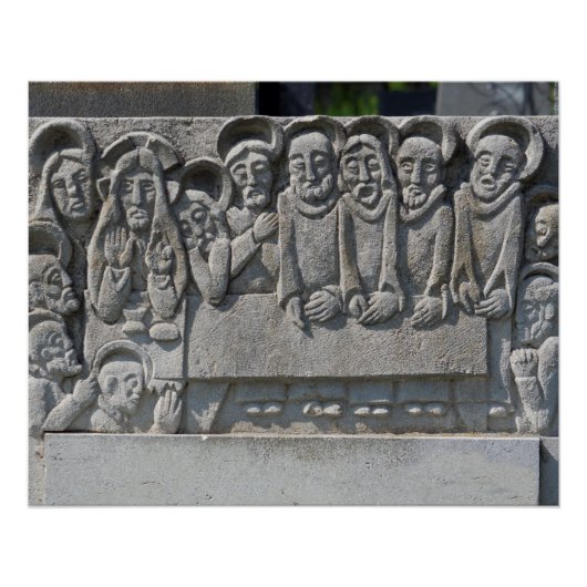 Das letzte Abendessen am Gravestone Poster (Vorderseite)