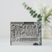 Das letzte Abendessen am Gravestone Postkarte (Stehend Vorderseite)