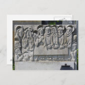 Das letzte Abendessen am Gravestone Postkarte (Vorne/Hinten)