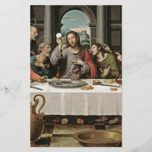 Das letzte Abendessen Briefpapier