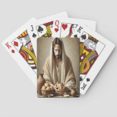 Das letzte Abendessen: Brot gebrochen Spielkarten (Rückseite)