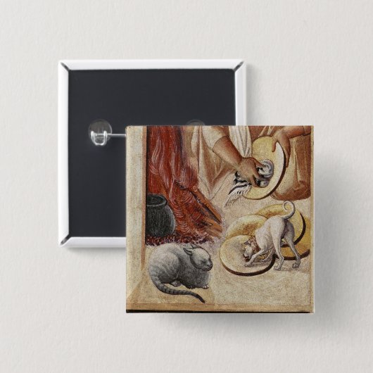 Das letzte Abendessen Button (Vorne & Hinten)