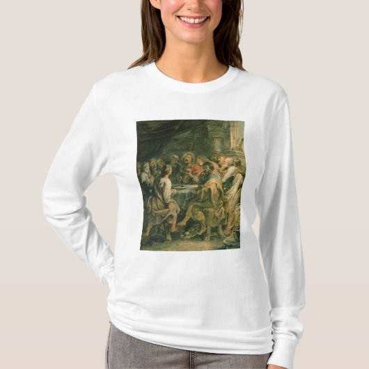 Das letzte Abendessen, c.1630-31 T-Shirt (Vorderseite)