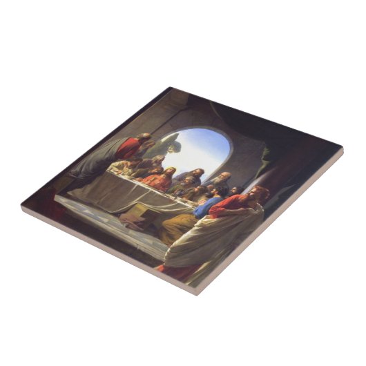 Das letzte Abendessen - Carl Bloch Fliese (Seite)