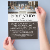 Das letzte Abendessen, Christliche Bibelklassenwer Flyer (Hand)