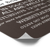 Das letzte Abendessen, Christliche Bibelklassenwer Poster (Ecke)