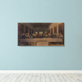 Das letzte Abendessen druckt Leonardo Da-Vinci Leinwanddruck (Insitu (Holzboden))