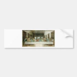 Das letzte Abendessen durch Leonardo da Vinci C. Autoaufkleber