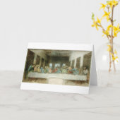 Das letzte Abendessen durch Leonardo da Vinci C. Karte (Gelbe Blume)