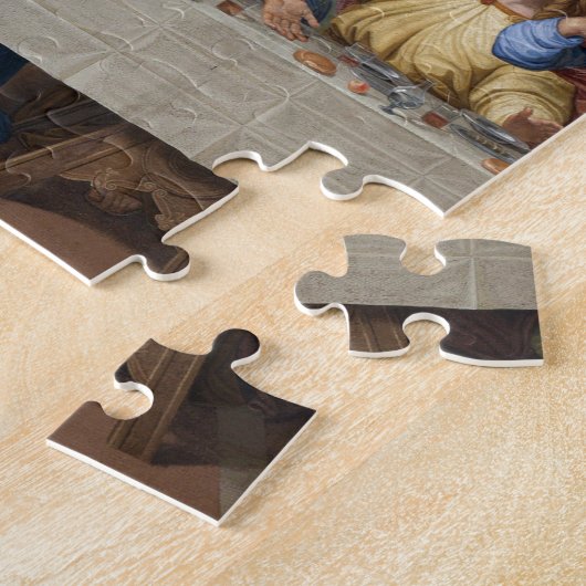 Das letzte Abendessen durch Leonardo da Vinci Puzzle (Seite)