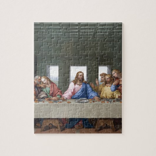 Das letzte Abendessen durch Leonardo da Vinci Puzzle (Vertikal)