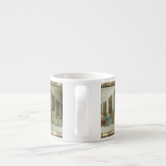 Das letzte Abendessen Espressotasse (Rückseite)