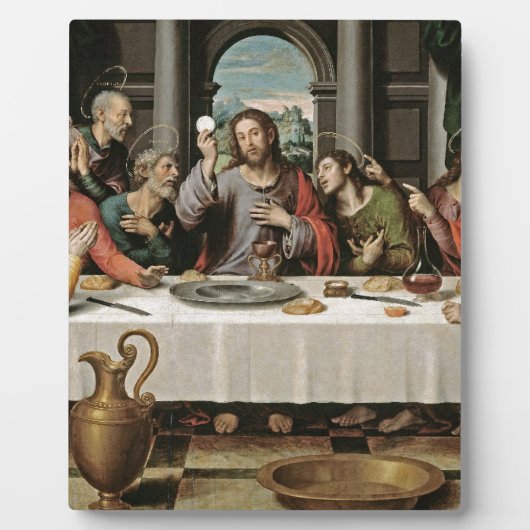 Das letzte Abendessen Fotoplatte (Vorderseite)