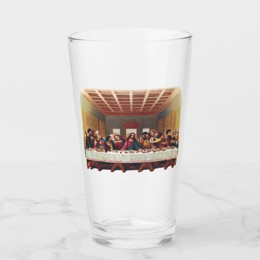 Das letzte Abendessen Glas (Vorderseite)