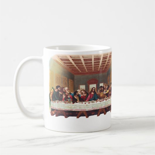 Das letzte Abendessen Kaffeetasse (Links)