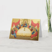 Das letzte Abendessen Karte (Vorderseite)