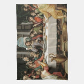 Das letzte Abendessen Küchentuch (Vertikal)