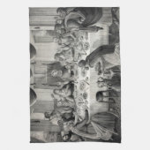 Das letzte Abendessen Küchentuch (Vertikal)