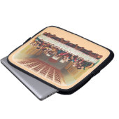 Das letzte Abendessen Laptopschutzhülle (Vorne Knopf)