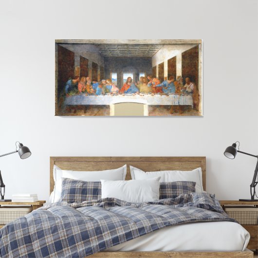 Das letzte Abendessen Leinwanddruck (Insitu (Schlafzimmer))