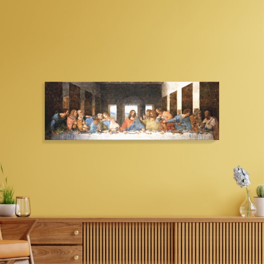 Das letzte Abendessen Leinwanddruck (Insitu (Wohnzimmer))
