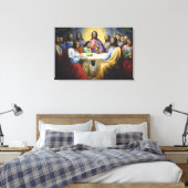 Das letzte Abendessen Leinwanddruck (Insitu (Schlafzimmer))