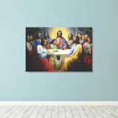 Das letzte Abendessen Leinwanddruck (Insitu (Holzboden))