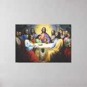 Das letzte Abendessen Leinwanddruck (Vorderseite)