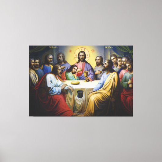 Das letzte Abendessen Leinwanddruck (Vorderseite)
