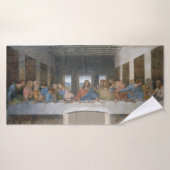 Das letzte Abendessen, Leonardo da Vinci, 1495-149 Badehandtuch (Badehandtuch)