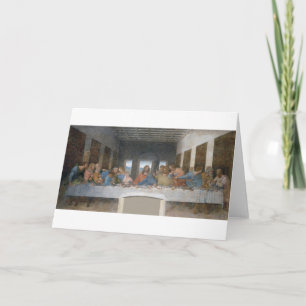 Das letzte Abendessen, Leonardo da Vinci, 1495-149 Karte