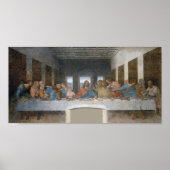 Das letzte Abendessen, Leonardo da Vinci, 1495-149 Poster (Vorne)