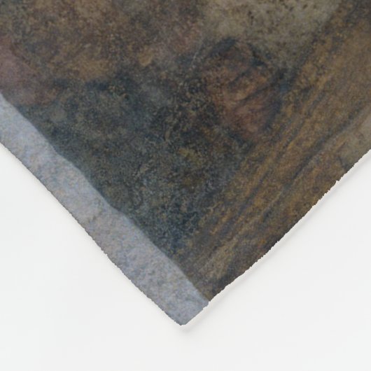 Das letzte Abendessen, Leonardo da Vinci Fleecedecke (Ecke)