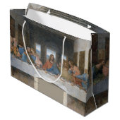 Das letzte Abendessen, Leonardo da Vinci Große Geschenktüte (Rückseite Schrägansicht)