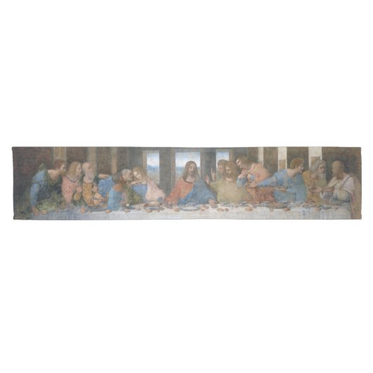 Das letzte Abendessen, Leonardo da Vinci Kurzer Tischläufer (Horizontal)