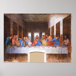 Das letzte Abendessen - Leonardo Da Vinci Poster