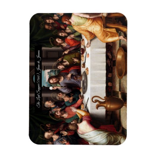 Das letzte Abendessen Magnet (Vertikal)