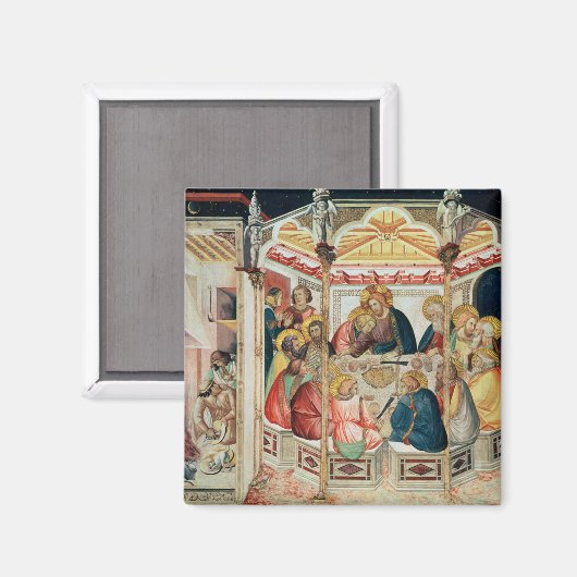 Das letzte Abendessen Magnet (Vorderseite/Rückseite)