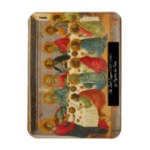 Das letzte Abendessen Magnet (Vertikal)