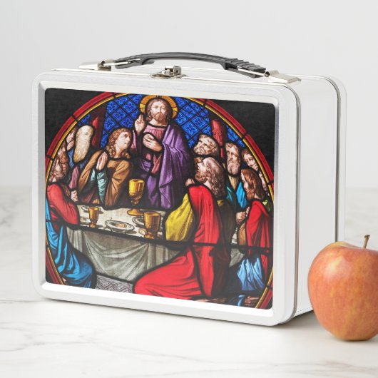 Das letzte Abendessen Metall Brotdose (Beispiel)